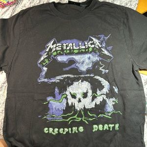 Metallica Creeping Death Large Concert Tee